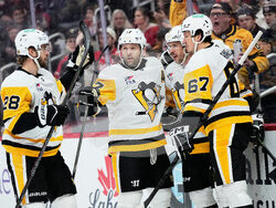 Penguins Red Wings Hockey