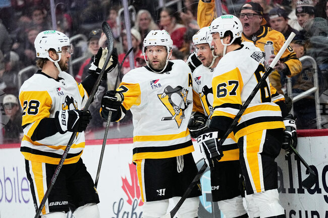 Penguins Red Wings Hockey