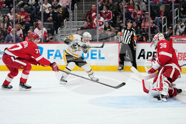Penguins Red Wings Hockey