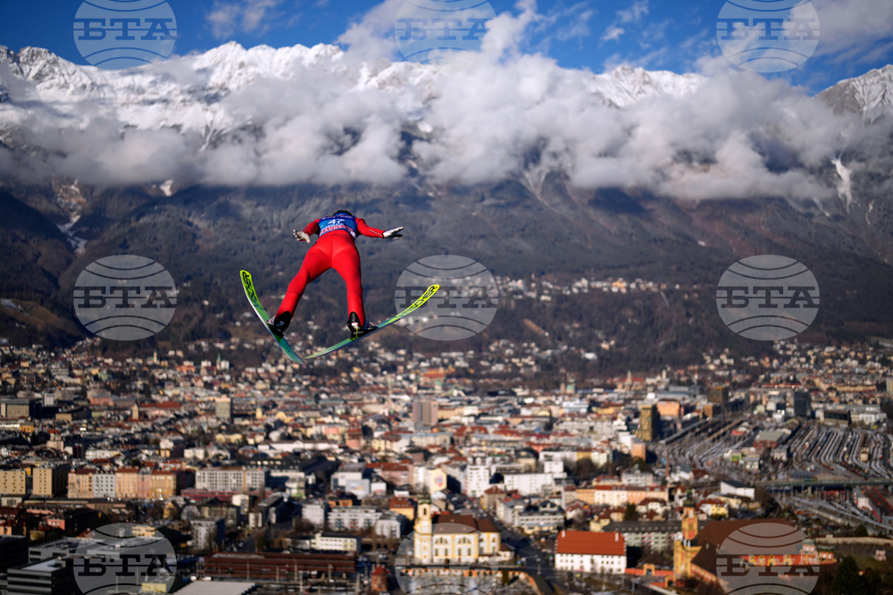 APTOPIX Austria Four Hills Ski Jumping