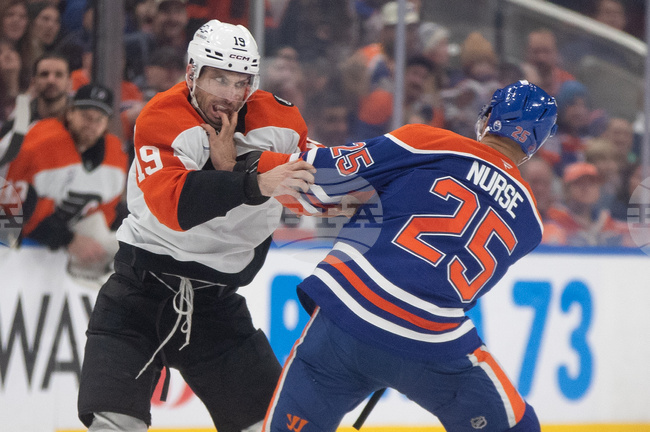 Flyers Oilers Hockey