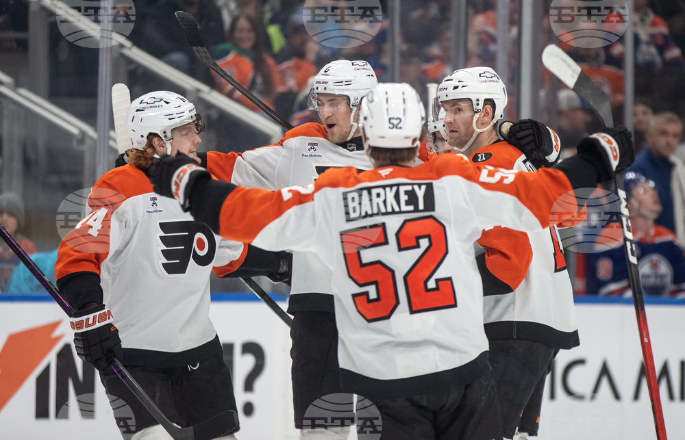 Flyers Oilers Hockey