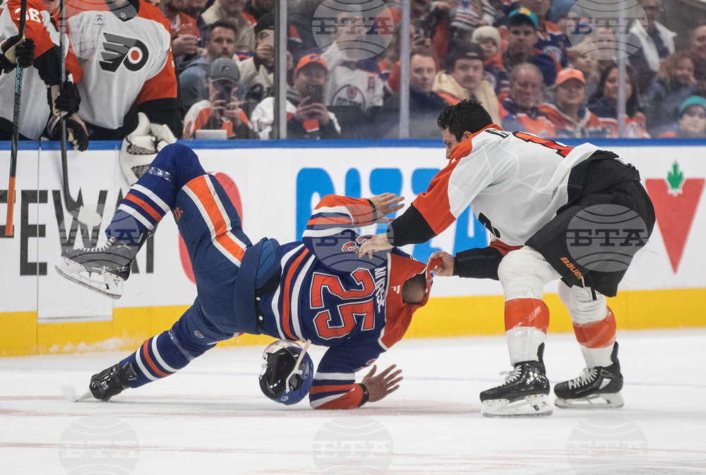 Flyers Oilers Hockey