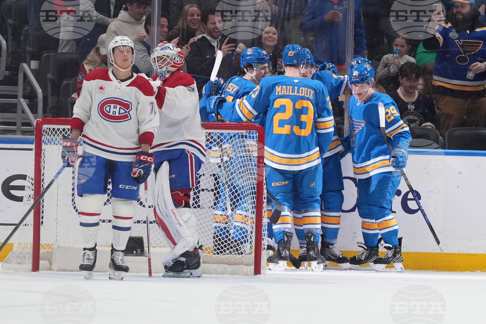 Canadiens Blues Hockey