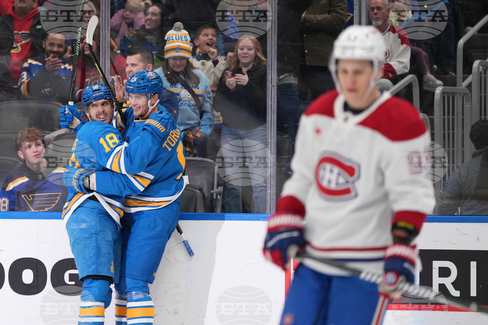 Canadiens Blues Hockey