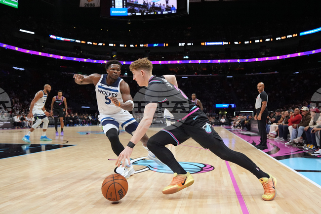 Timberwolves Heat Basketball