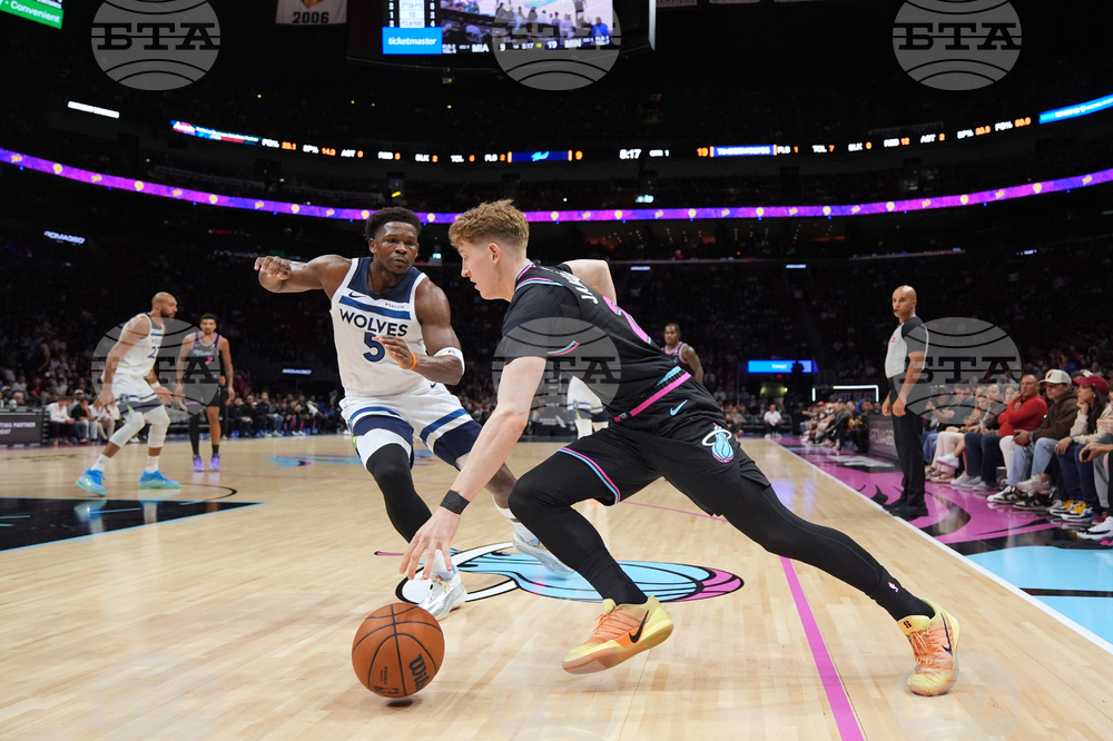 Timberwolves Heat Basketball