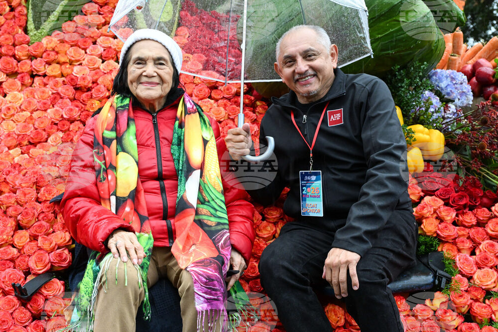 AHF Rose Parade Float Honors Wildfire and Hunger Relief Efforts