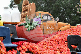AHF Rose Parade Float Honors Wildfire and Hunger Relief Efforts