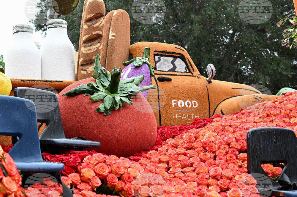 AHF Rose Parade Float Honors Wildfire and Hunger Relief Efforts