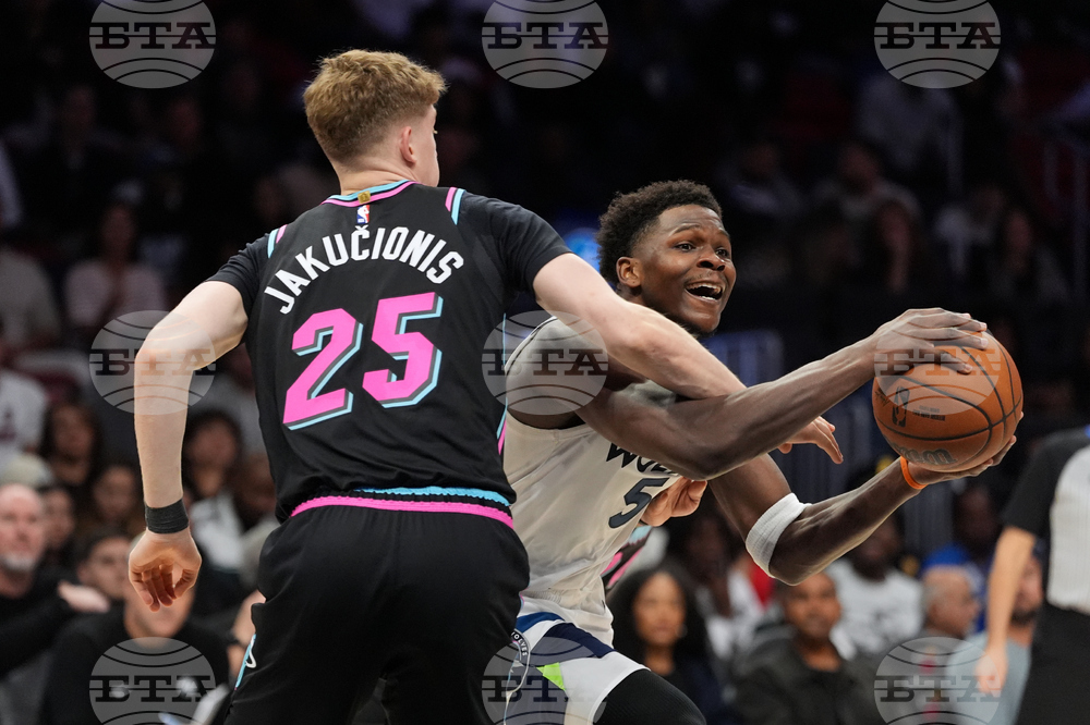 Timberwolves Heat Basketball