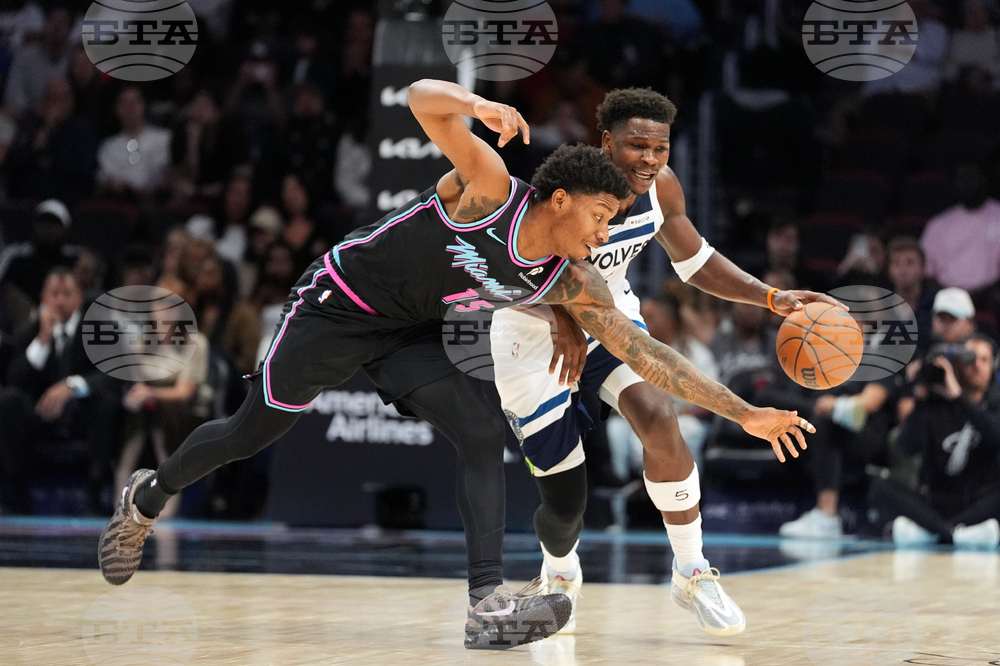 Timberwolves Heat Basketball