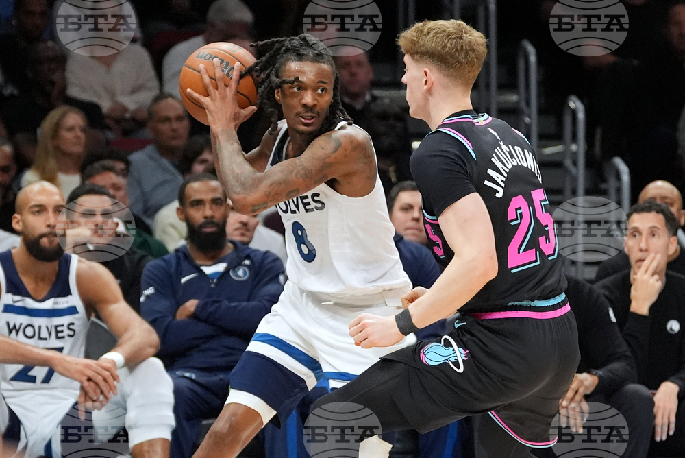 Timberwolves Heat Basketball