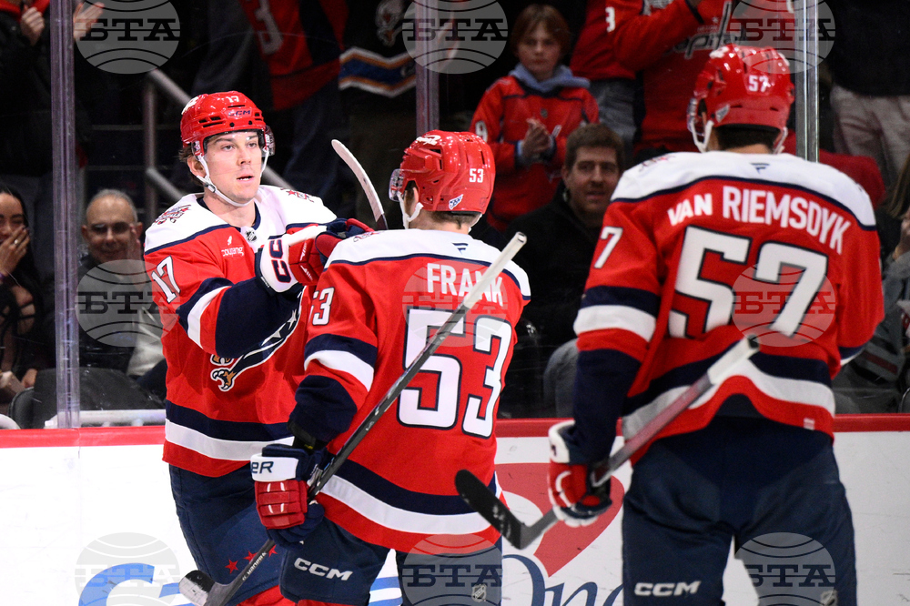 Blackhawks Capitals Hockey