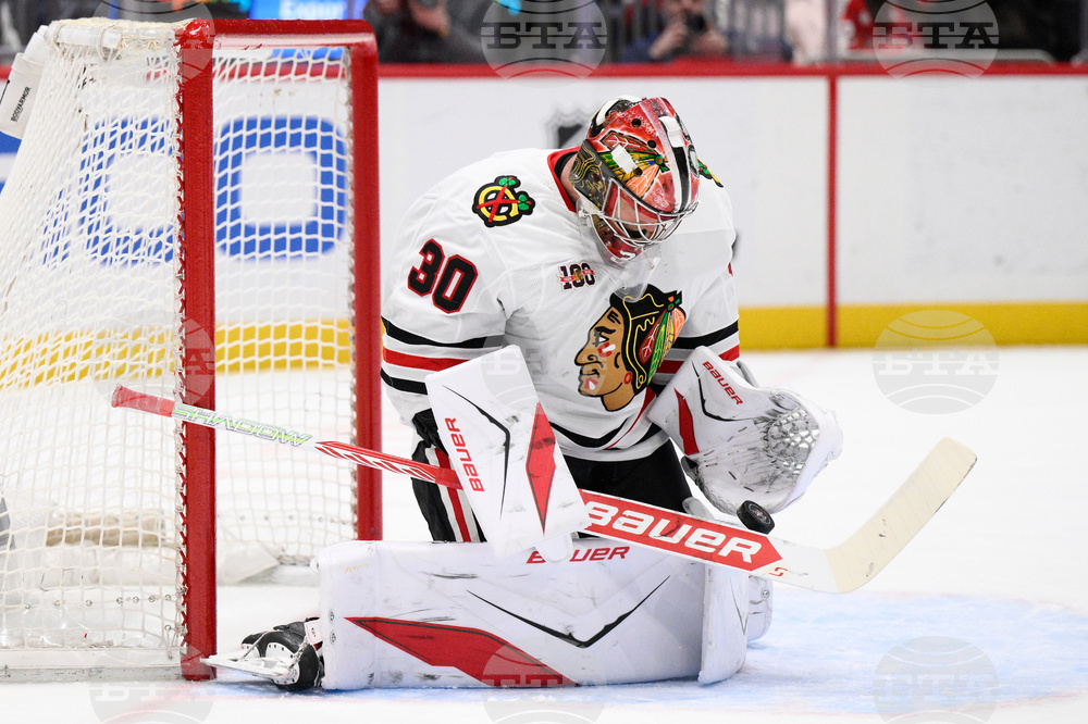 Blackhawks Capitals Hockey