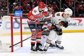 Blackhawks Capitals Hockey