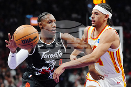 Hawks Raptors Basketball