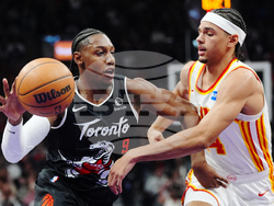 Hawks Raptors Basketball