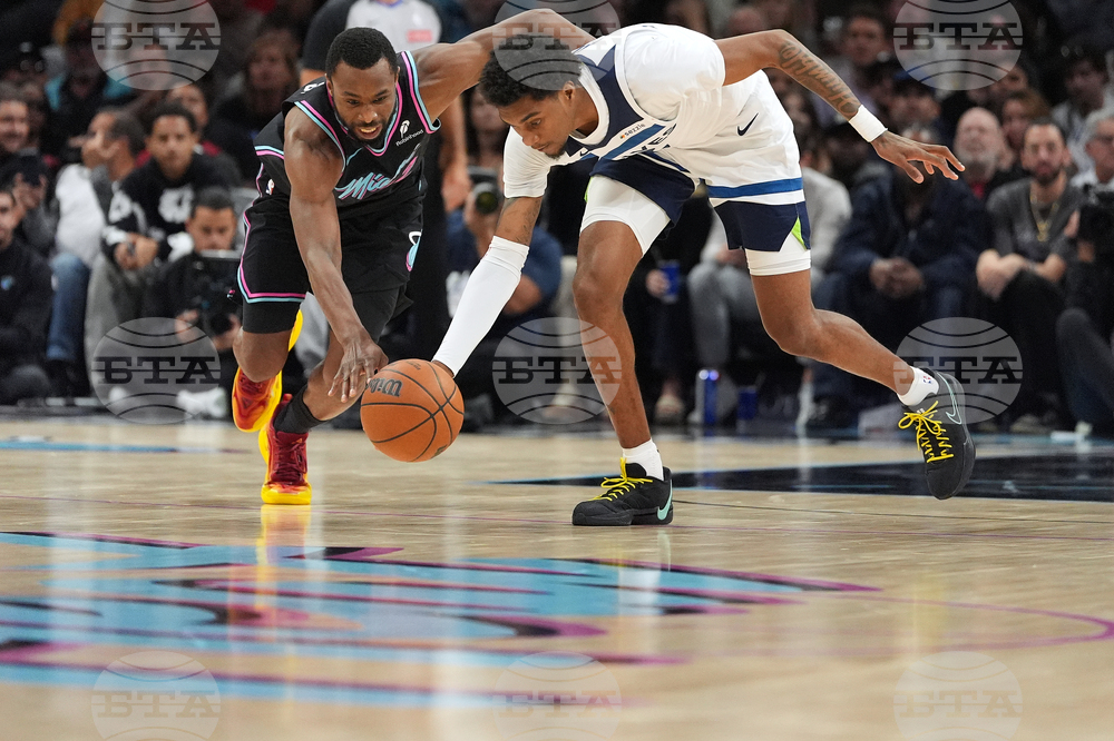 Timberwolves Heat Basketball