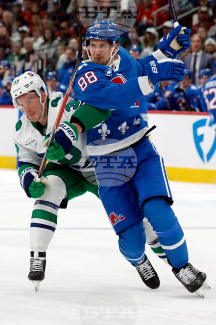 Avalanche Hurricanes Hockey