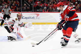 Blackhawks Capitals Hockey