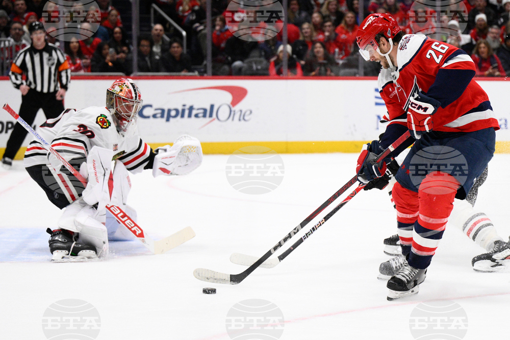 Blackhawks Capitals Hockey
