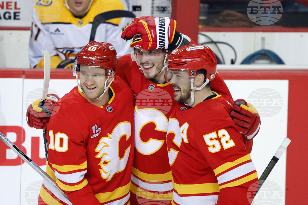 Predators Flames Hockey