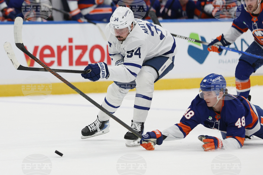 Maple Leafs Islanders Hockey