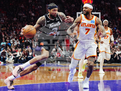 Hawks Raptors Basketball