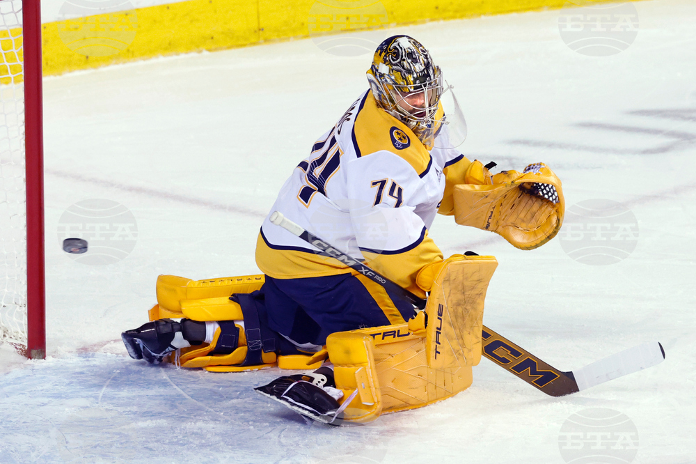 Predators Flames Hockey