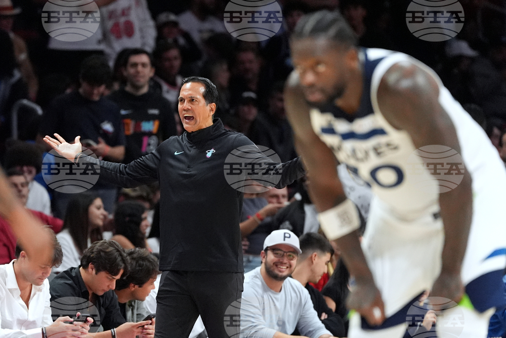 Timberwolves Heat Basketball