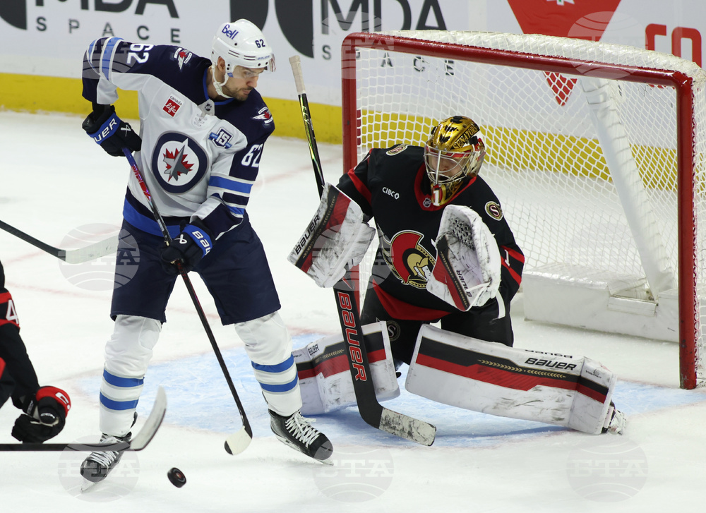 Jets Senators Hockey