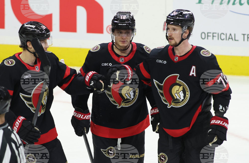 Jets Senators Hockey