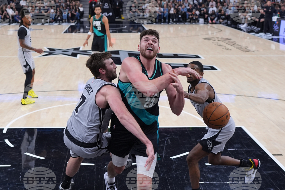 Trail Blazers Spurs Basketball