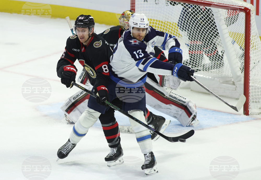 Jets Senators Hockey