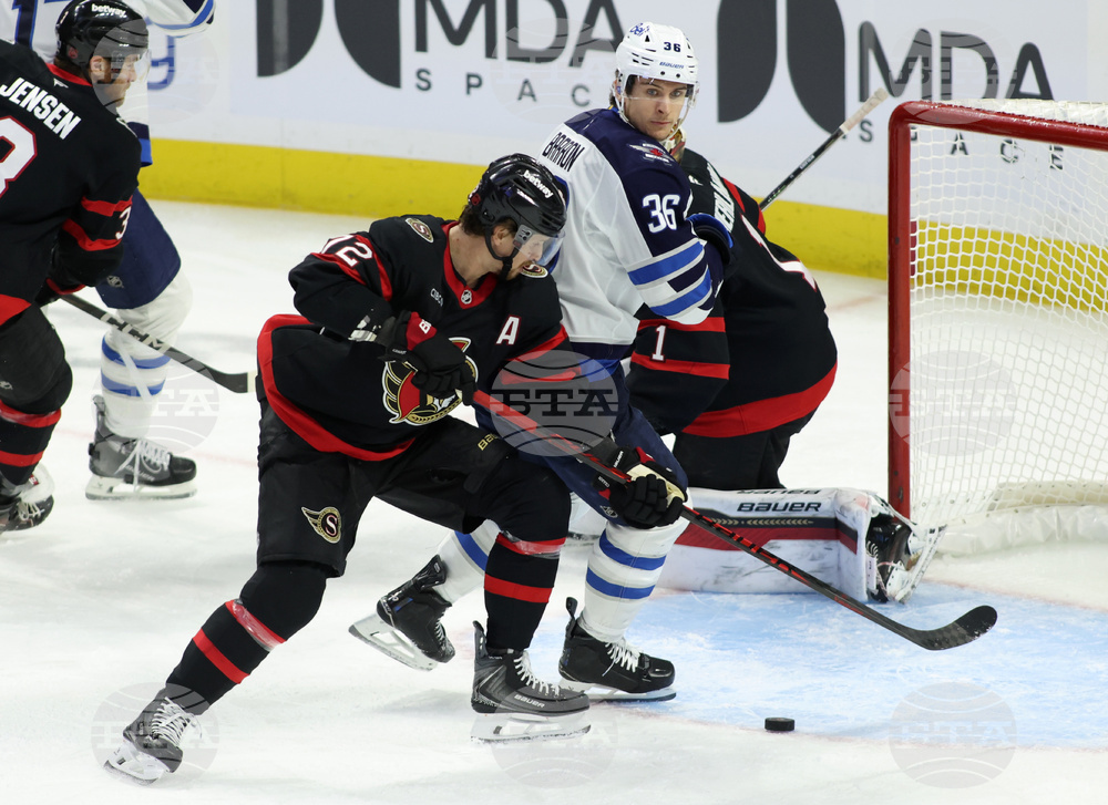 Jets Senators Hockey