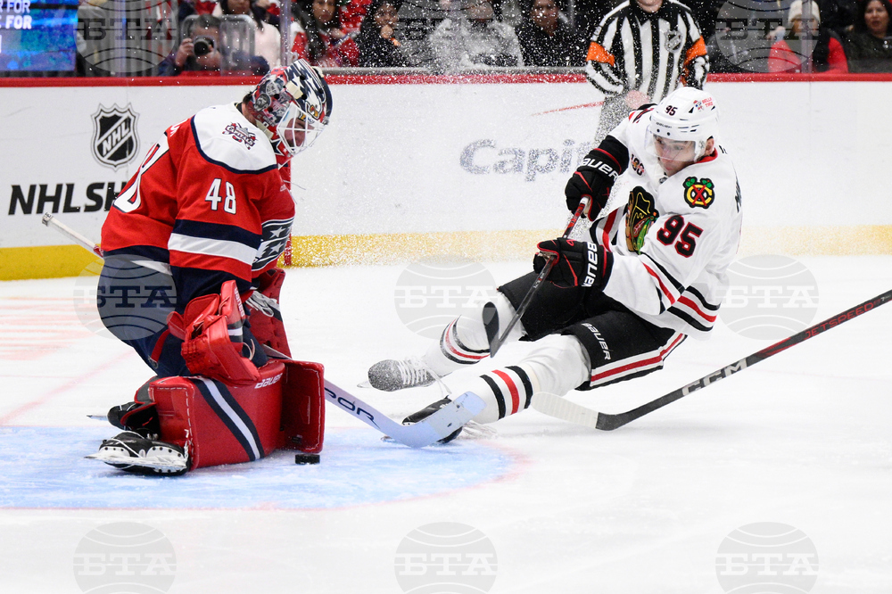 Blackhawks Capitals Hockey