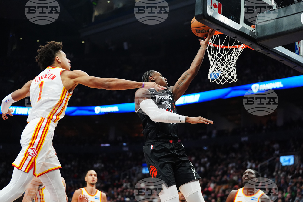 Hawks Raptors Basketball