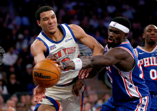76ers Knicks Basketball