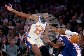 76ers Knicks Basketball