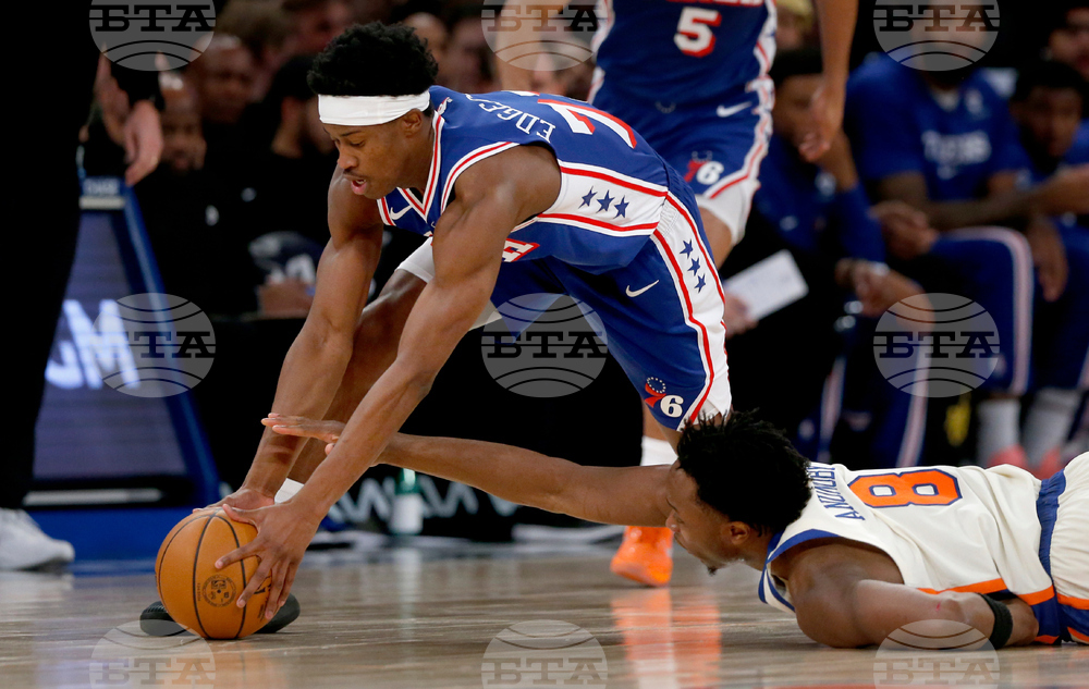 76ers Knicks Basketball