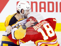 Predators Flames Hockey