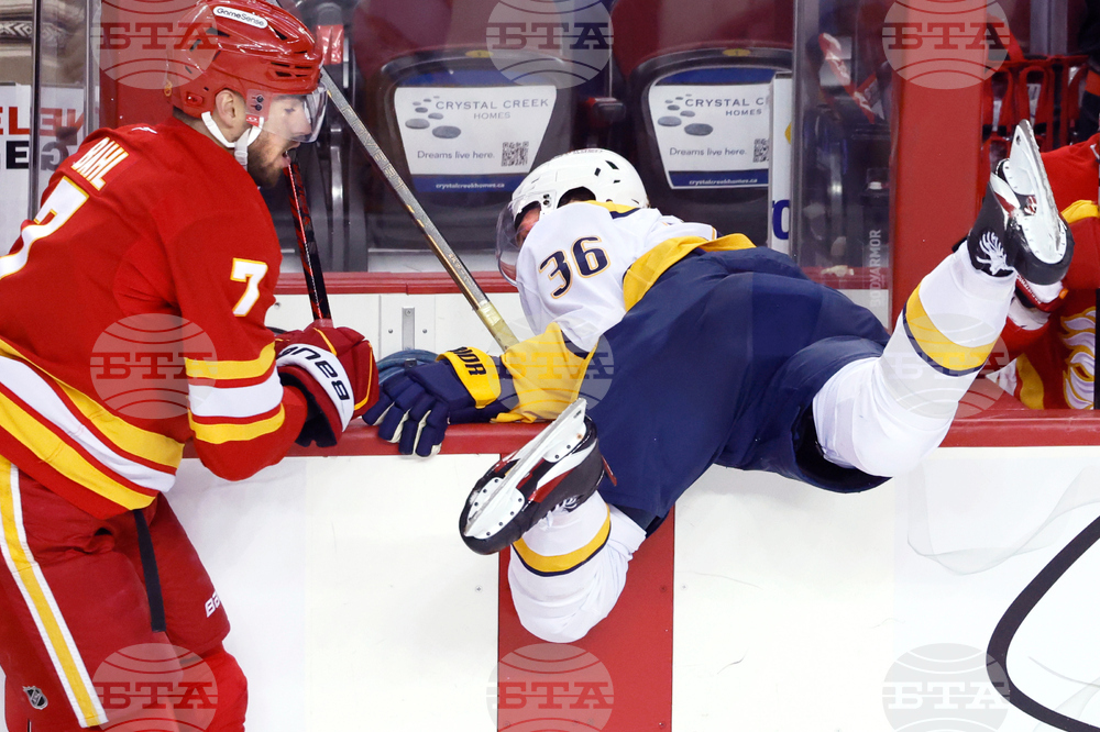 Predators Flames Hockey