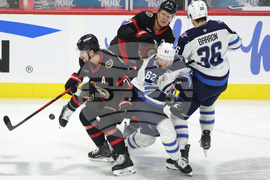 Jets Senators Hockey