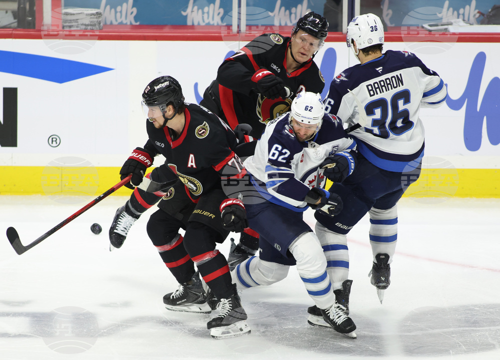 Jets Senators Hockey