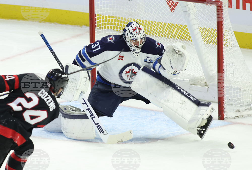 Jets Senators Hockey