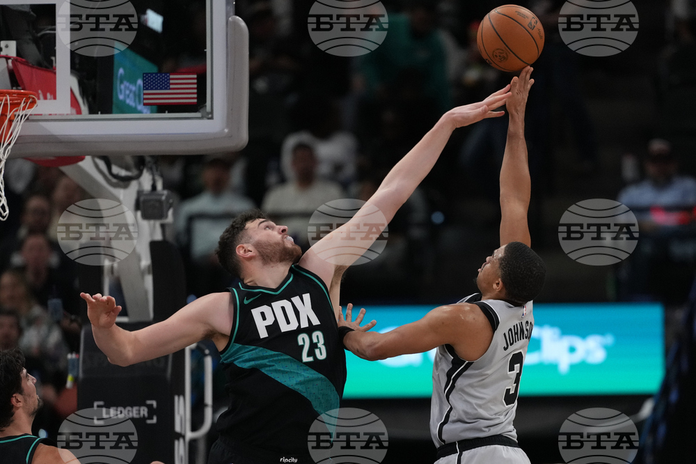 Trail Blazers Spurs Basketball