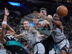 Trail Blazers Spurs Basketball