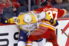 Predators Flames Hockey