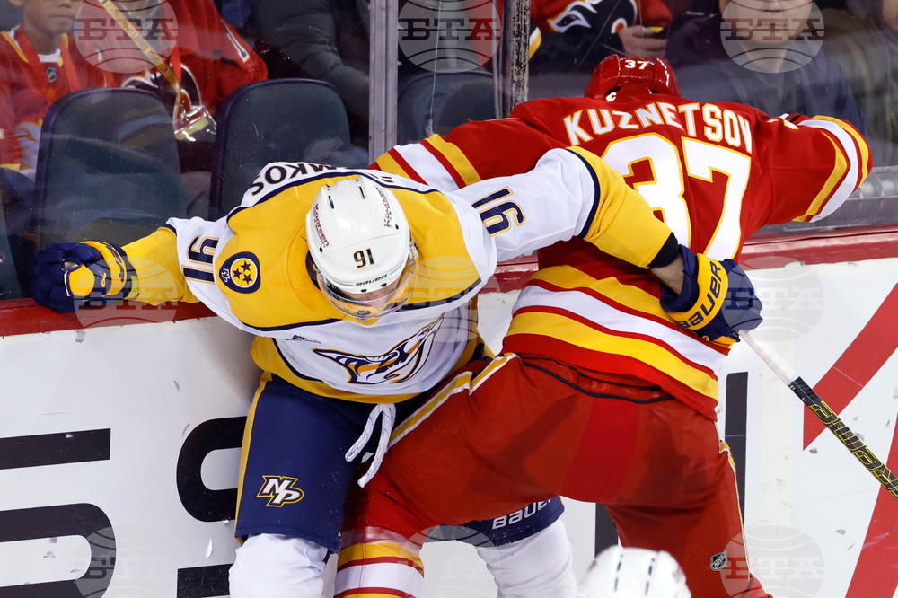 Predators Flames Hockey